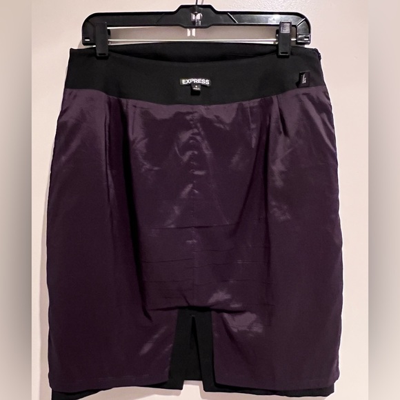 Express Black Pencil Skirt Size 6 - Picture 5 of 8